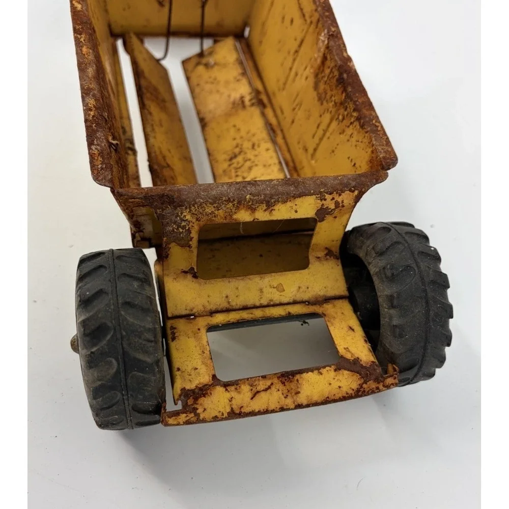 Vintage Marx Pressed Steel Lumar Earth Hauler for Parts Repair Restoration